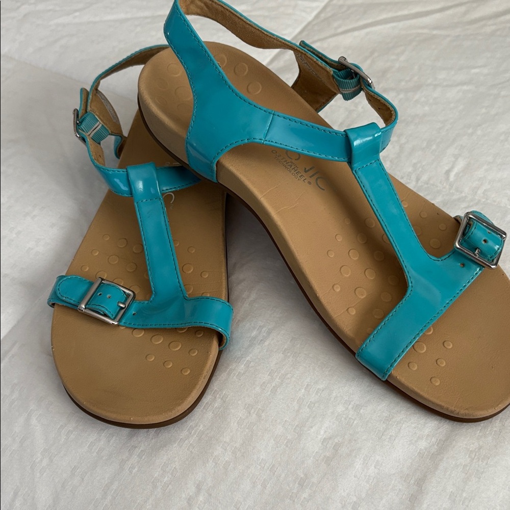 Vionic women’s Blue Sandals - Picture 4 of 7